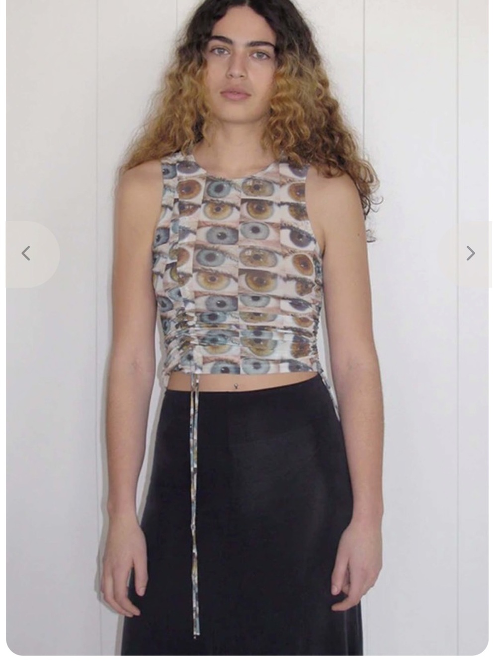 Paloma Wool Multicolor Eye Motif Tank
